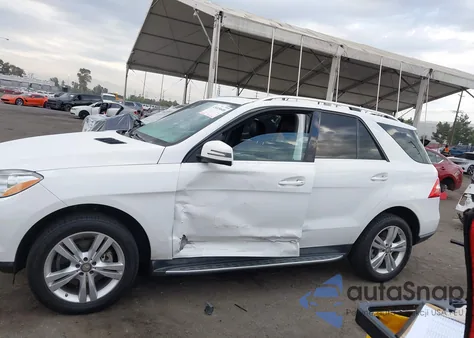 2015 Mercedes-Benz Ml 350 4Matic из США, поврежденный, VIN 4JGDA5HB6FA582881